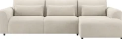 Albas, 2,5 zits links verstelbare rug - longchair rechts verstelbare rug