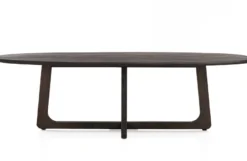Almora, eetkamertafel 270 x 120 cm - Basalt