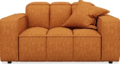 Amalfi, 1.5-zits - pocketvering - stof Derby - beige