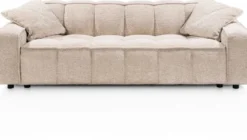 Amalfi, 3.5-zits - pocketvering - stof Derby - beige