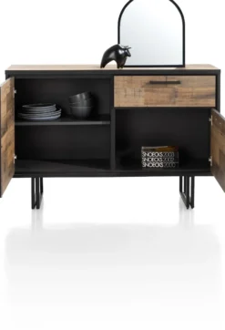 Avalon, dressoir 127 cm - 2-deuren + 1-lade - Driftwood