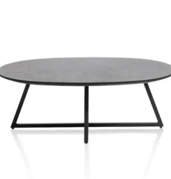 Avalon, salontafel 90 x 60 cm - Antraciet