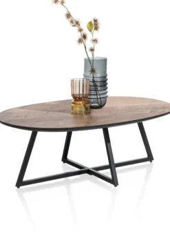 Avalon, salontafel 90 x 60 cm - Antraciet
