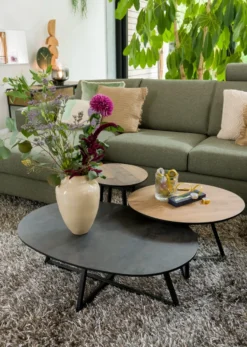 Avalon, salontafel 90 x 60 cm - Antraciet