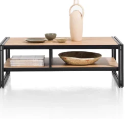 Avalon, salontafel 110 x 60 cm + 2-niches - Driftwood
