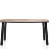 Avalox, bartafel ovaal 180 x 110 cm - kleur driftwood - 4 poot