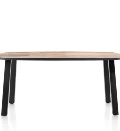 Avalox, bartafel ovaal 180 x 110 cm - kleur driftwood - 4 poot