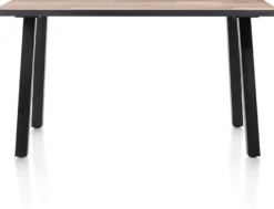 Avalox, bartafel 200 x 98 cm - kleur driftwood - 4 poot