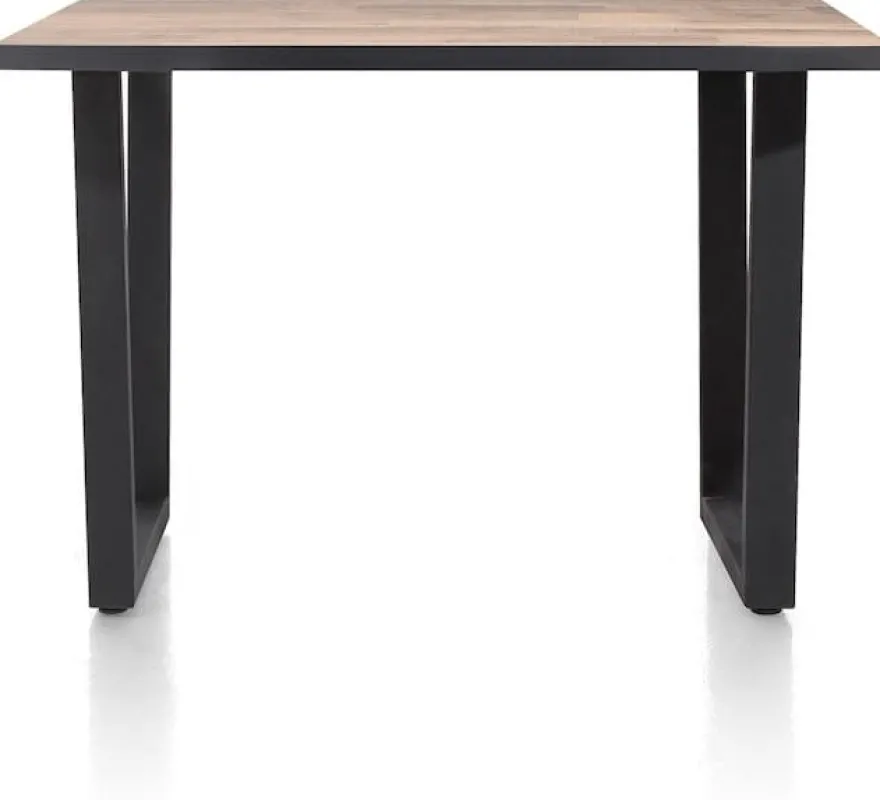 Avalox, eetkamertafel 140 x 98 cm - kleur driftwood - V poot