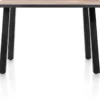 Avalox, eetkamertafel 140 x 98 cm - kleur driftwood - 4 poot