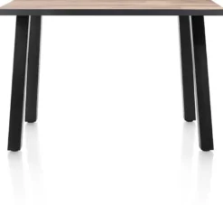 Avalox, eetkamertafel 140 x 98 cm - kleur driftwood - 4 poot