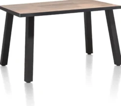 Avalox, eetkamertafel 140 x 98 cm - kleur driftwood - 4 poot