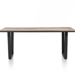 Avalox, eetkamertafel 200 x 98 cm - kleur driftwood - V poot