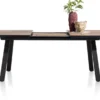 Avalox, uitschuif bartafel ovaal 190 (+ 60) x 110 cm - kleur driftwood - 4 poot