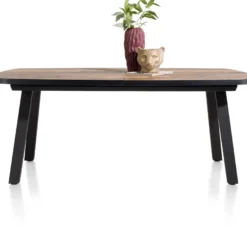 Avalox, uitschuif bartafel ovaal 190 (+ 60) x 110 cm - kleur driftwood - 4 poot
