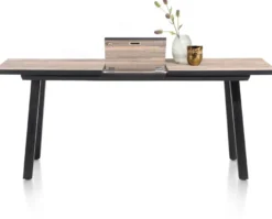 Avalox, uitschuif bartafel 190 (+ 60) x 98 cm - kleur driftwood - 4 poot