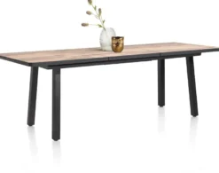 Avalox, uitschuif bartafel 190 (+ 60) x 98 cm - kleur driftwood - 4 poot