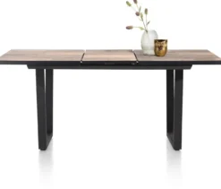 Avalox, uitschuif bartafel 160 (+ 50) x 98 cm - kleur driftwood - V poot