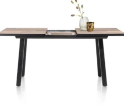 Avalox, uitschuif bartafel 160 (+ 50) x 98 cm - kleur driftwood - 4 poot