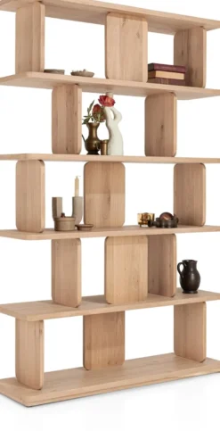 Azulaar, roomdivider 120 cm - 20-niches
