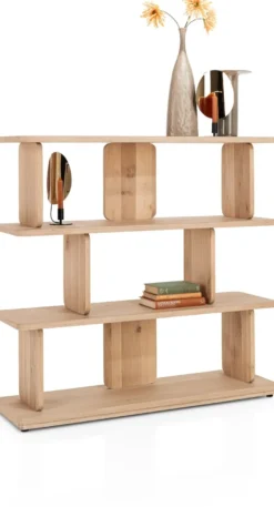 Azulaar, roomdivider smal 120 cm - 7-niches