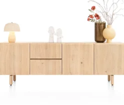 Azulo, dressoir 240 cm - 3-deuren + 2-laden