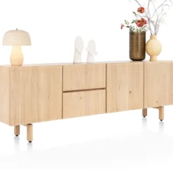 Azulo, dressoir 240 cm - 3-deuren + 2-laden