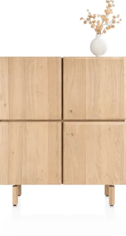 Azulo, highboard 120 cm - 4-deuren