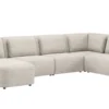 Basento, Longchair links - 2,5 zits zonder armen - ottomane groot rechts
