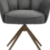 Bell, armstoel - steelbrown frame - draaibaar - pocket - stof Calabria - Antraciet