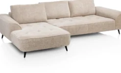 Belluno, hoekbank links - stof Derby - Beige