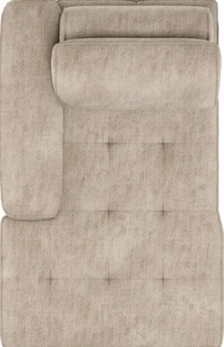 Belluno, longchair - fix rug - arm links