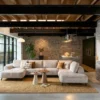 Belluno, longchair - flex rug - arm links