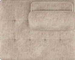 Belluno, ottomane small - fix rug - arm links
