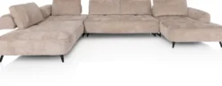 Belluno, U-bank links - stof Derby - Beige