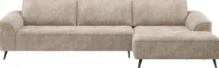 Belluno, 3 zits arm links - longchair rechts