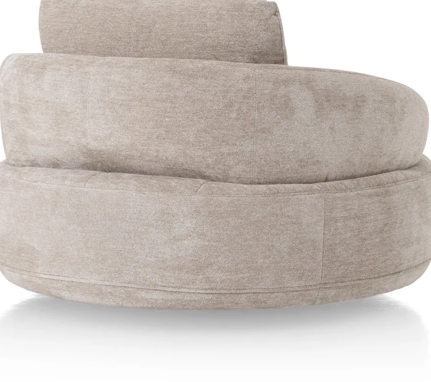 Borgia, draaifauteuil - rond 130 cm
