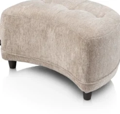 Borgia, poef/hocker small - Champagne