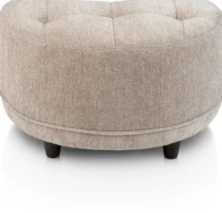 Borgia, poef/hocker small - Champagne