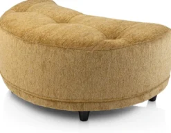 Borgia, poef/hocker 90 x 60 cm - Champagne