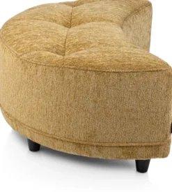 Borgia, poef/hocker 90 x 60 cm - Champagne