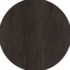 Caletta, eetkamertafel rond 150 cm. - eiken blad - centrale kruispoot grafiet - Basalt