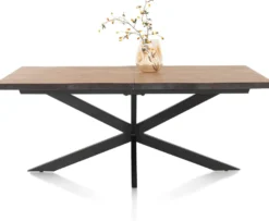 Carreras, uitschuiftafel 190 (+ 60) x 100 cm