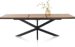 Carreras, uitschuiftafel 190 (+ 60) x 100 cm