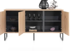 Castello, dressoir 153 cm - 3-deuren