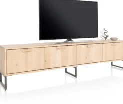 Castello, lowboard 240 cm - 3-deuren + 1-klep