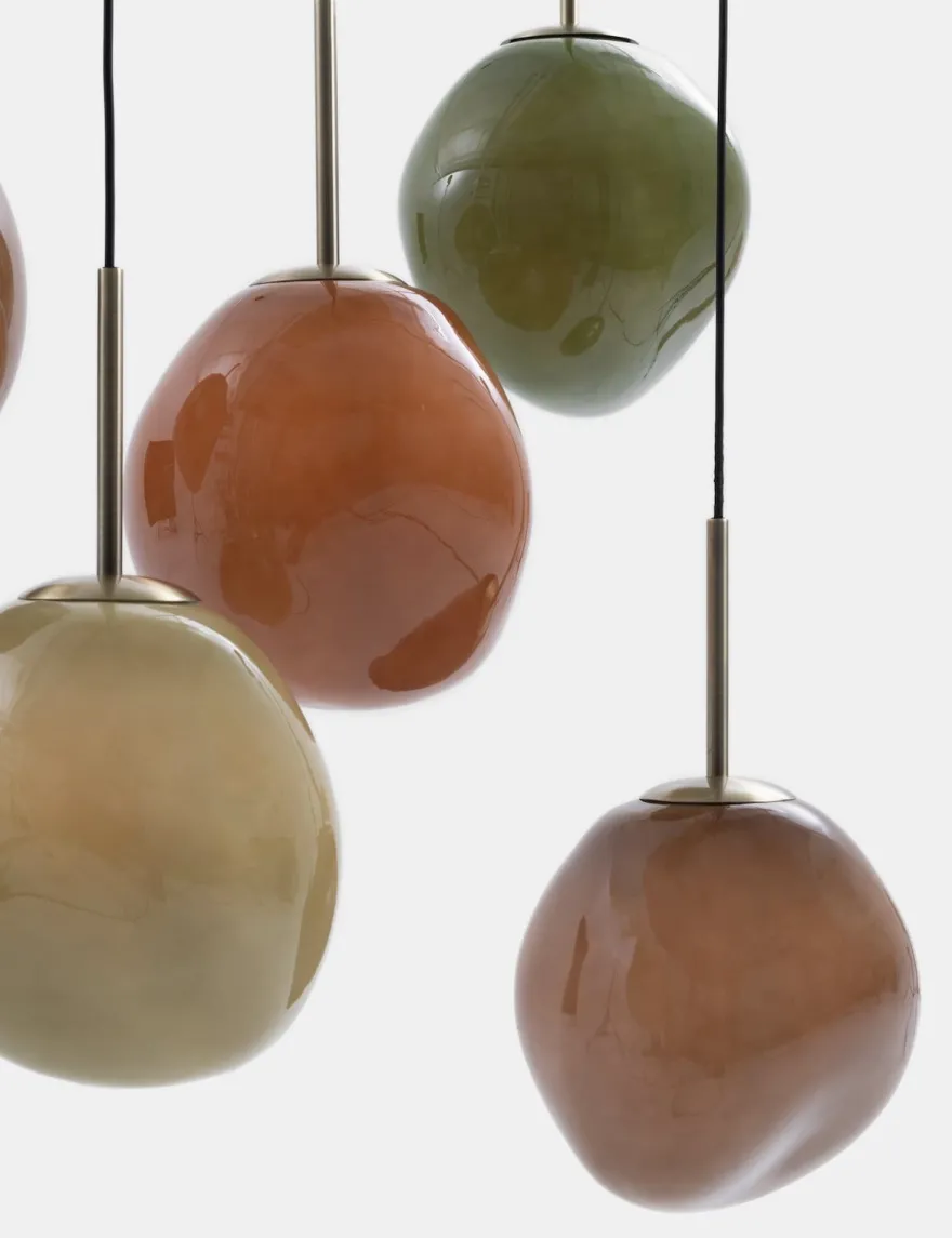 COCOmaison, Abby hanglamp 5*E27 - Multikleur