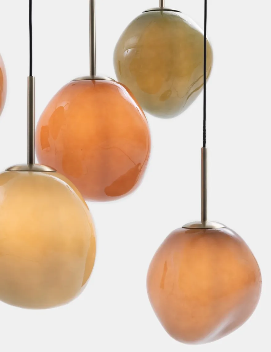 COCOmaison, Abby hanglamp 5*E27 - Multikleur