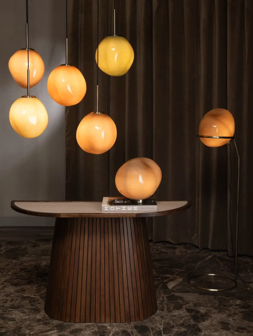 COCOmaison, Abby vloerlamp 1*E27 - Bruin