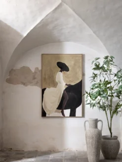 COCOmaison, Amazone schilderij 90x140cm - Multikleur